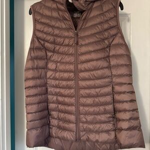 Dusty pink Puffer Vest